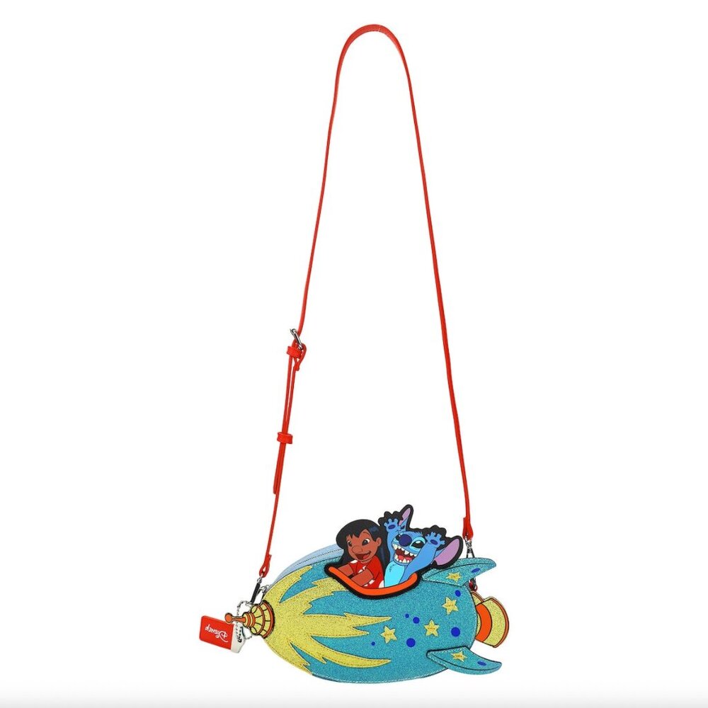 Disney Lilo and Stitch Rocketship Crossbody Purse